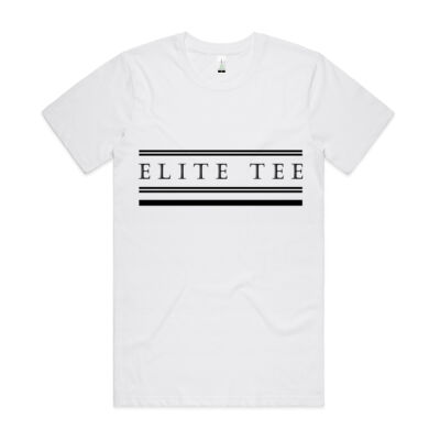Classic Unisex Elite Tee White/Natural Thumbnail