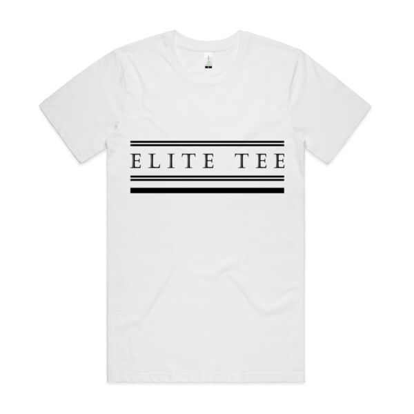 Classic Unisex Elite Tee White/Natural Thumbnail